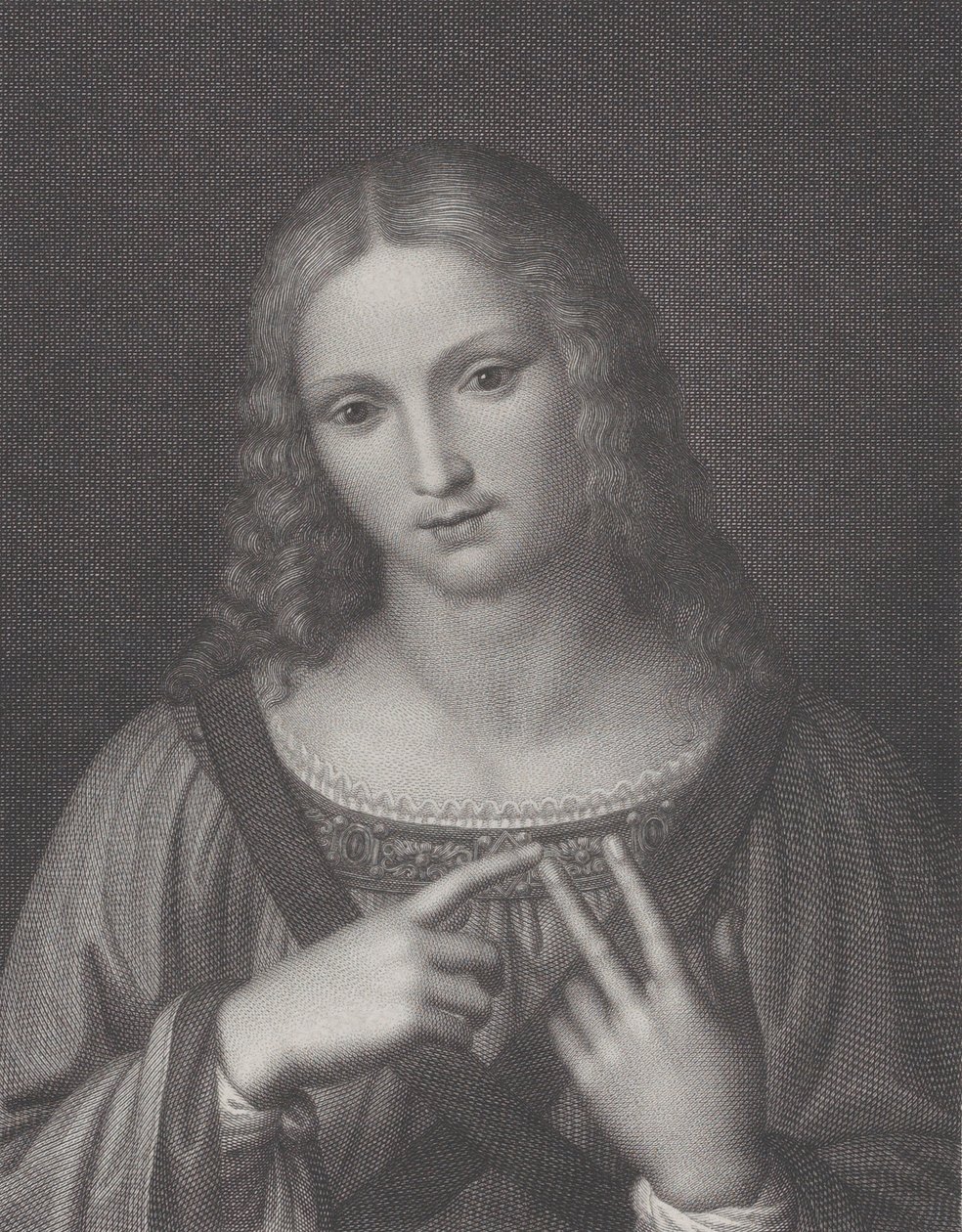 Krisztus a törvényt hirdeti, 1817 alkotó: Raphael Morghen