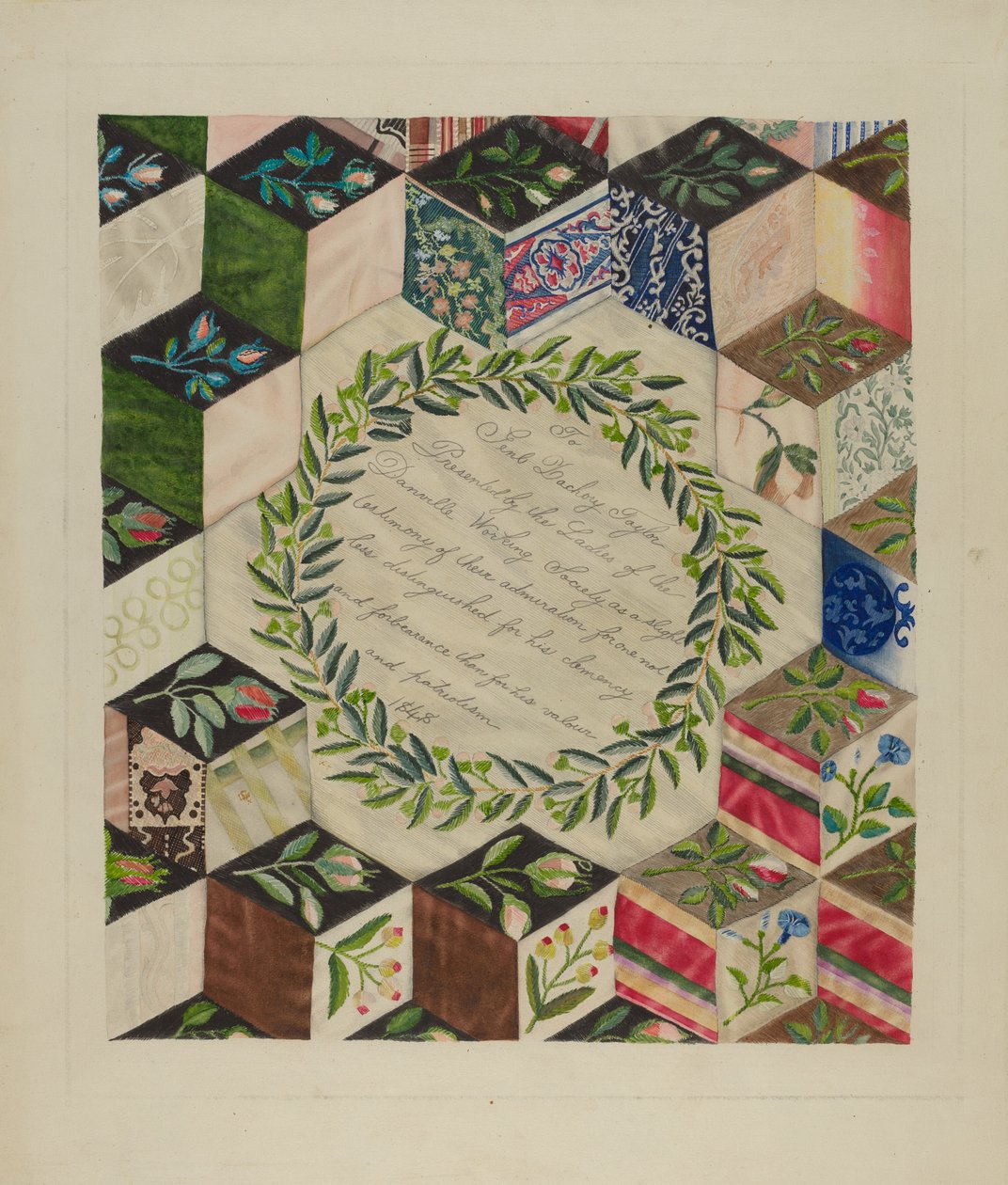 Patchwork paplan alkotó: Ray Price