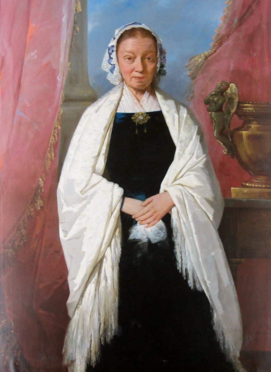 Barbara Molina és Agüero de Herrera alkotó: Raymond Auguste Quinsac Monvoisin