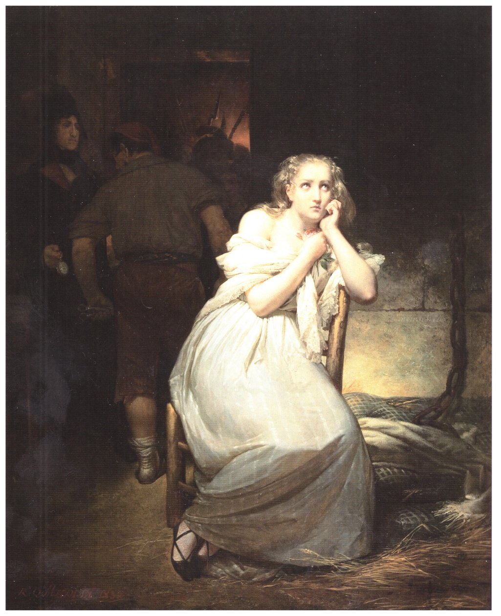 Carlota Corday alkotó: Raymond Auguste Quinsac Monvoisin