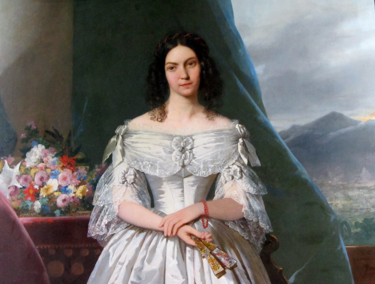 Hölgy Peruból alkotó: Raymond Auguste Quinsac Monvoisin