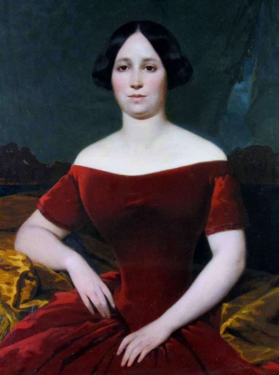 Dolores Garcia-Huidobro asszony alkotó: Raymond Auguste Quinsac Monvoisin