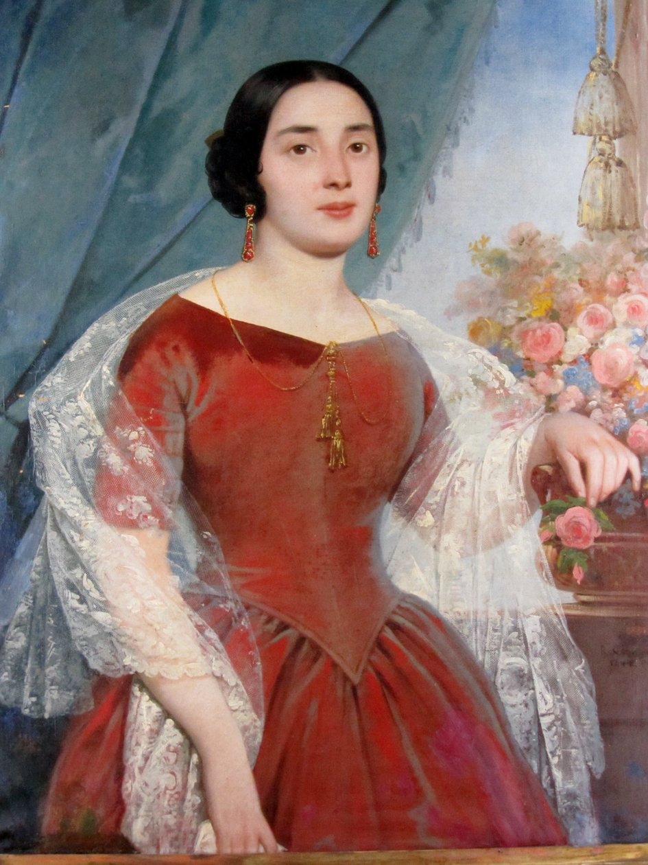 Mrs. Luisa Recabarren alkotó: Raymond Auguste Quinsac Monvoisin