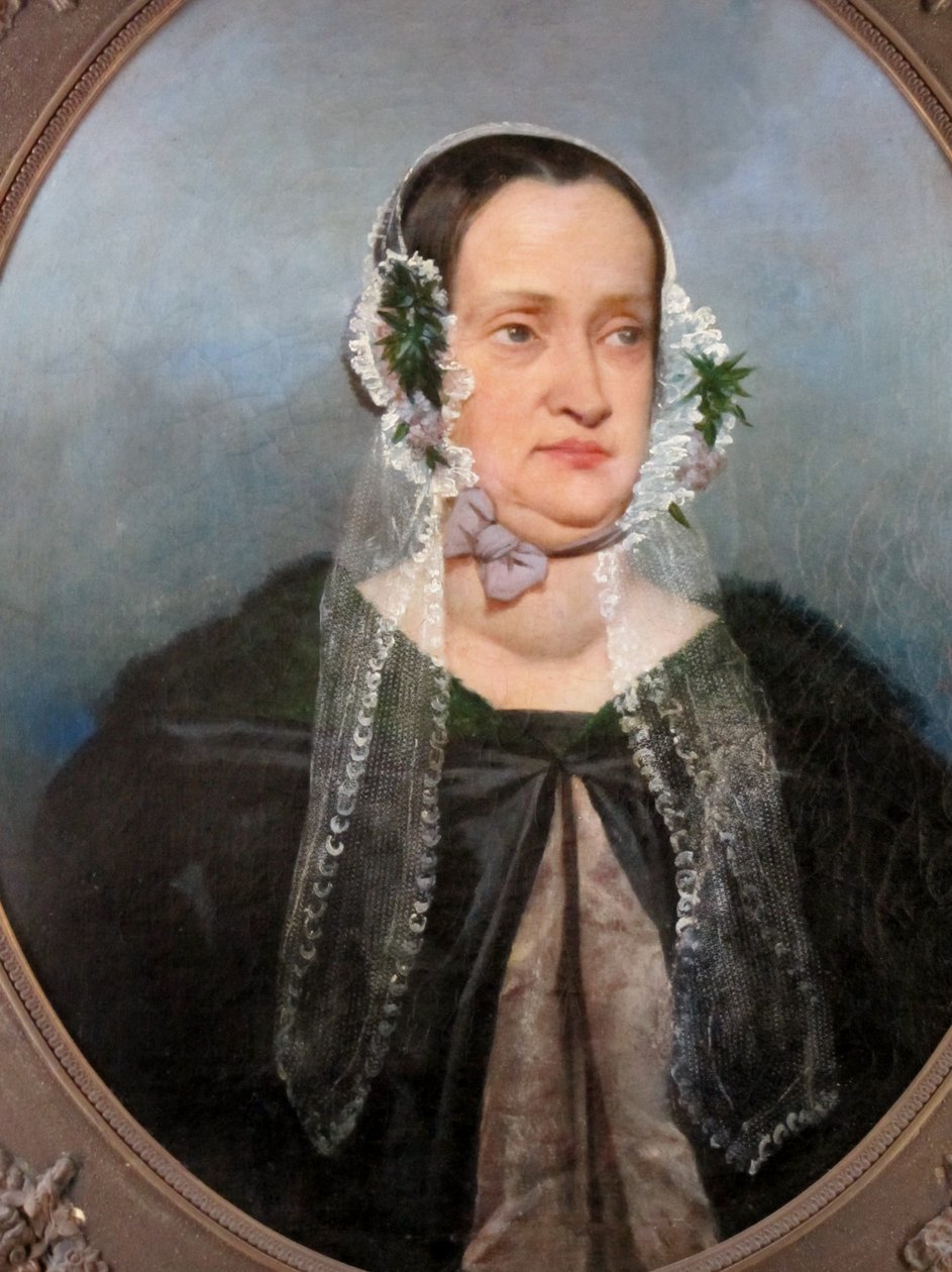Doña Mercedez Rosales Larraín de Pérez alkotó: Raymond Auguste Quinsac Monvoisin
