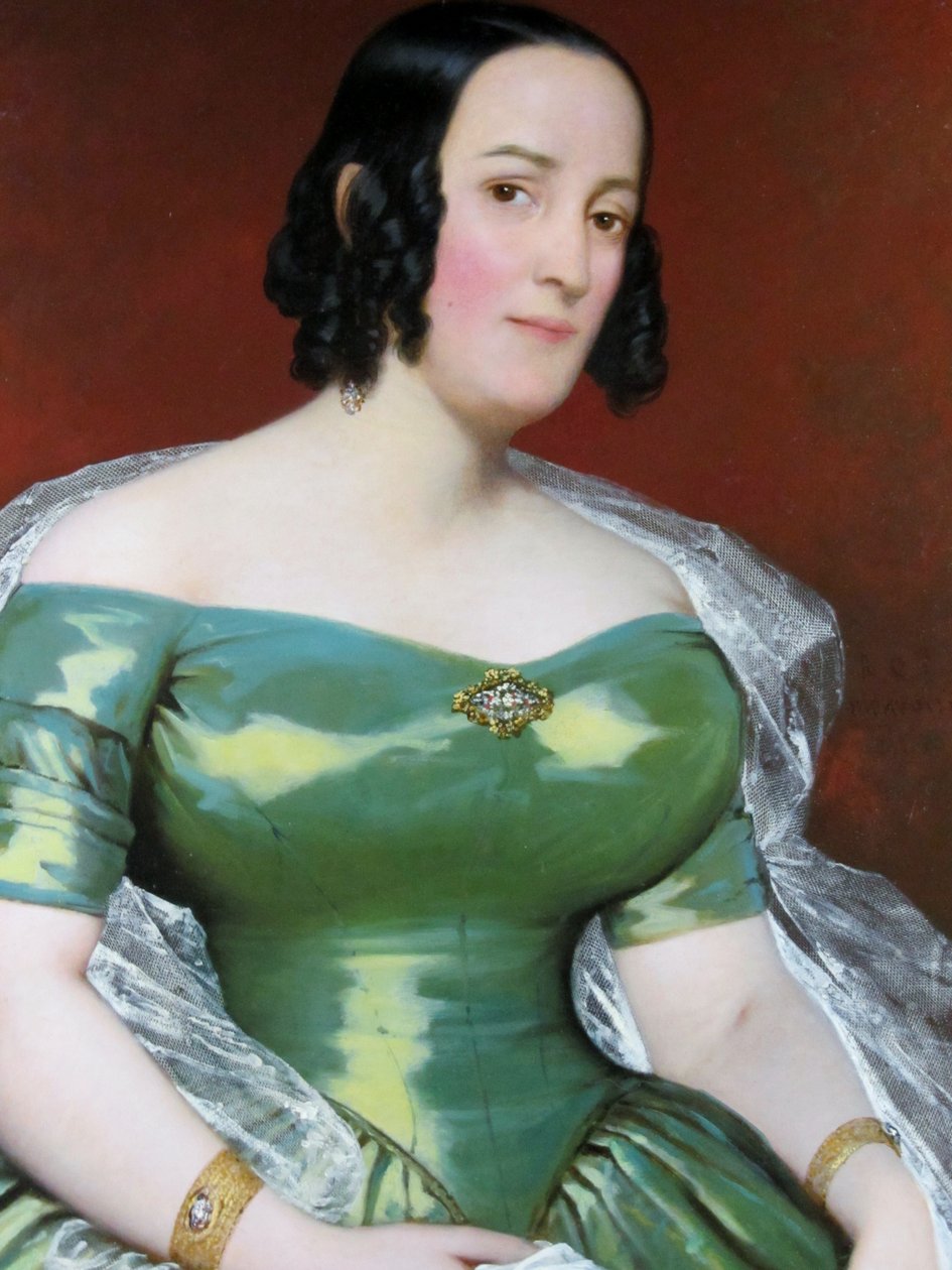 Doña Pilar Garfias del Fierro alkotó: Raymond Auguste Quinsac Monvoisin