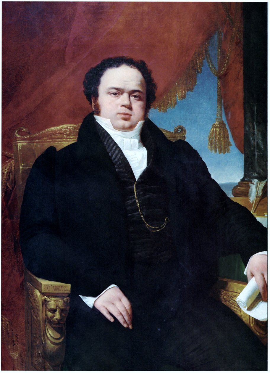 Don Mariano Egaña portréja alkotó: Raymond Auguste Quinsac Monvoisin