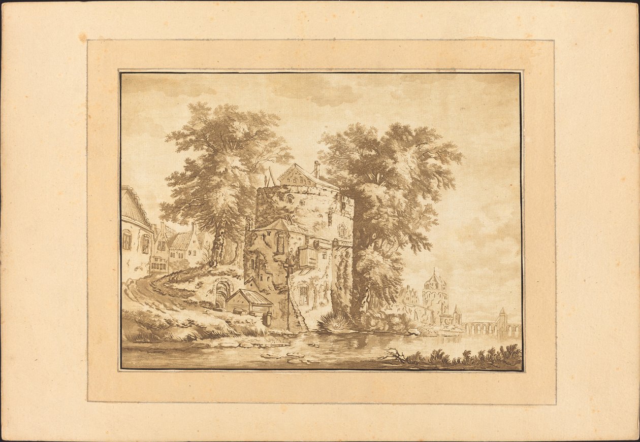 Holland táj alkotó: Regina Schönecker after Abraham Rademaker