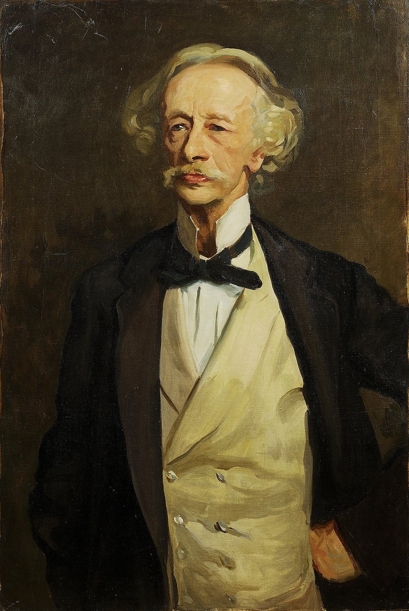 Coventry Patmore költő portréja 1823-1896. alkotó: Reginald Grenville Eves