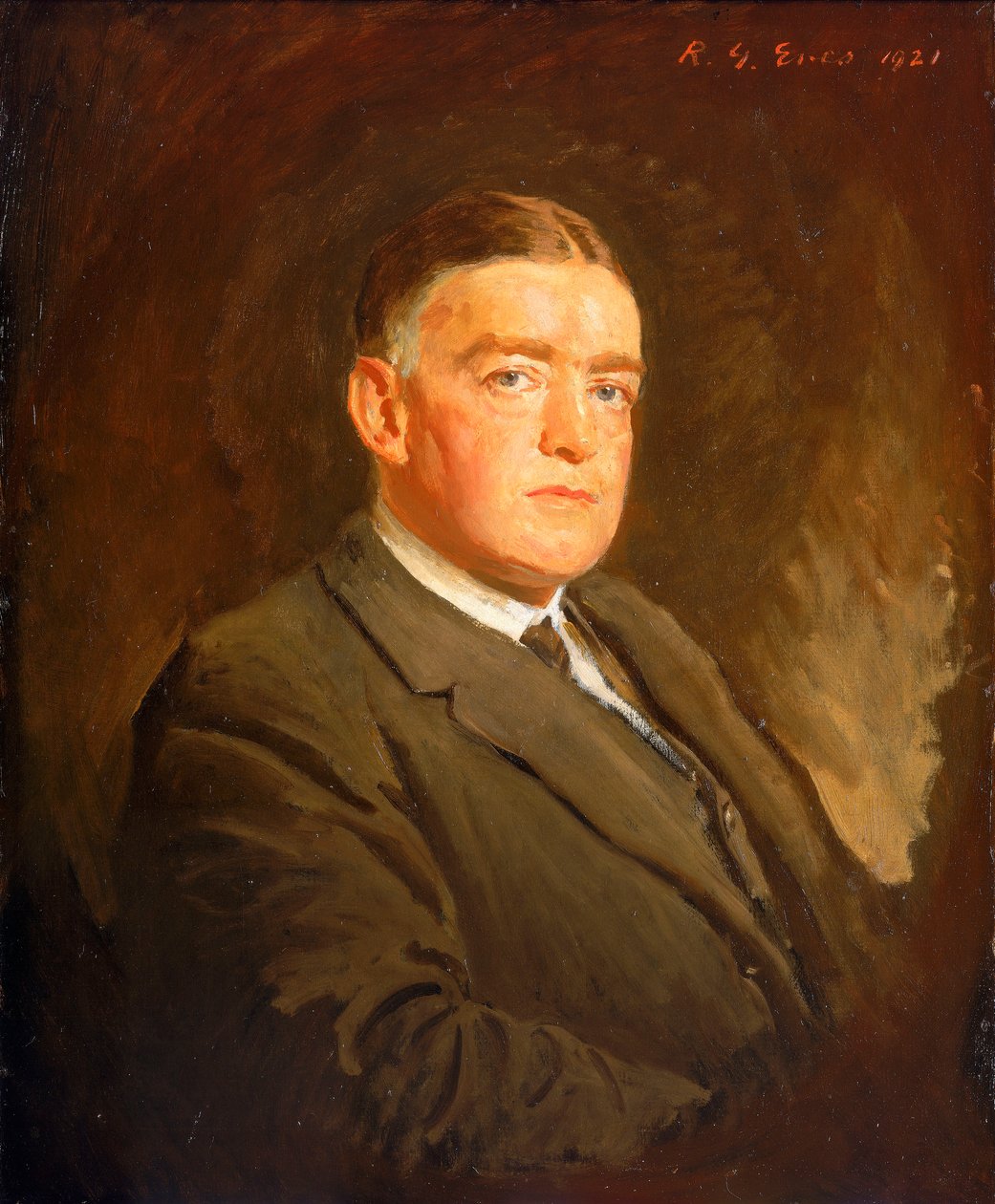 Sir Ernest Henry Shackleton (1874-1922) alkotó: Reginald Grenville Eves