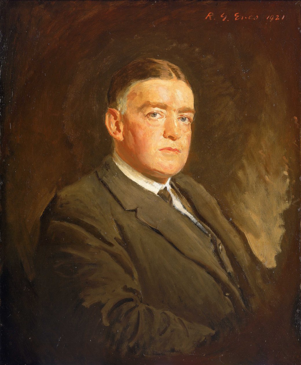 Sir Ernest Henry Shackleton, 1874-1922 alkotó: Reginald Grenville Eves