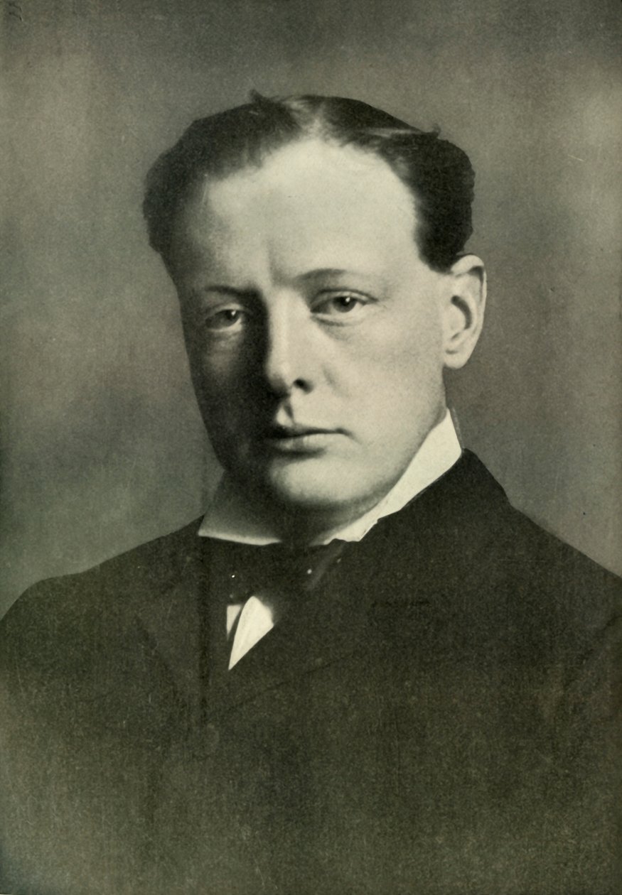 Winston Churchill, az Admiralitás első ura, 1919. alkotó: Reginald Haines
