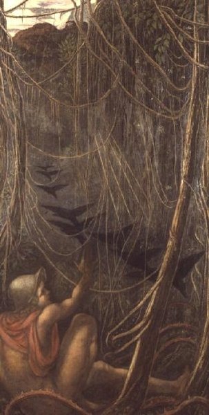 Illés és a hollók alkotó: Reginald Hallward