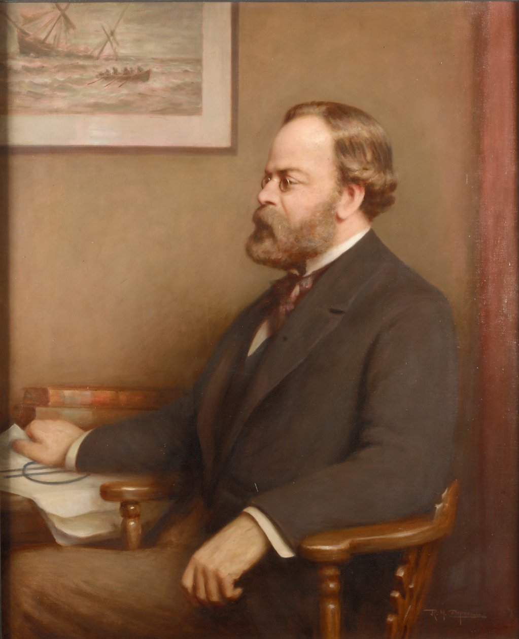 Samuel Plimsoll (1824-1898) alkotó: Reginald Henry Campbell