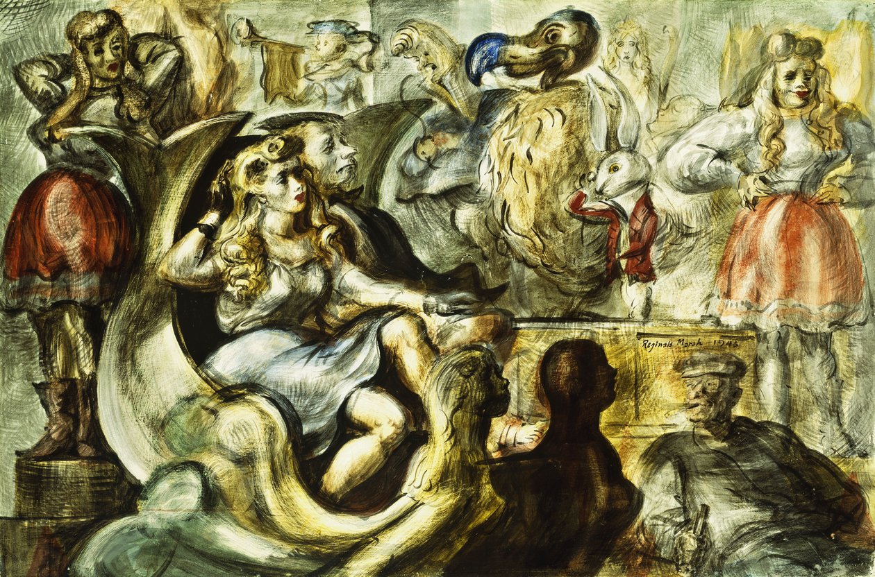 Alice Csodaországban alkotó: Reginald Marsh