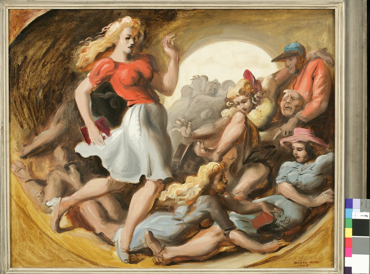 Barrel of Fun alkotó: Reginald Marsh