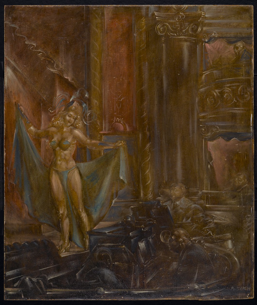 Burleszk alkotó: Reginald Marsh