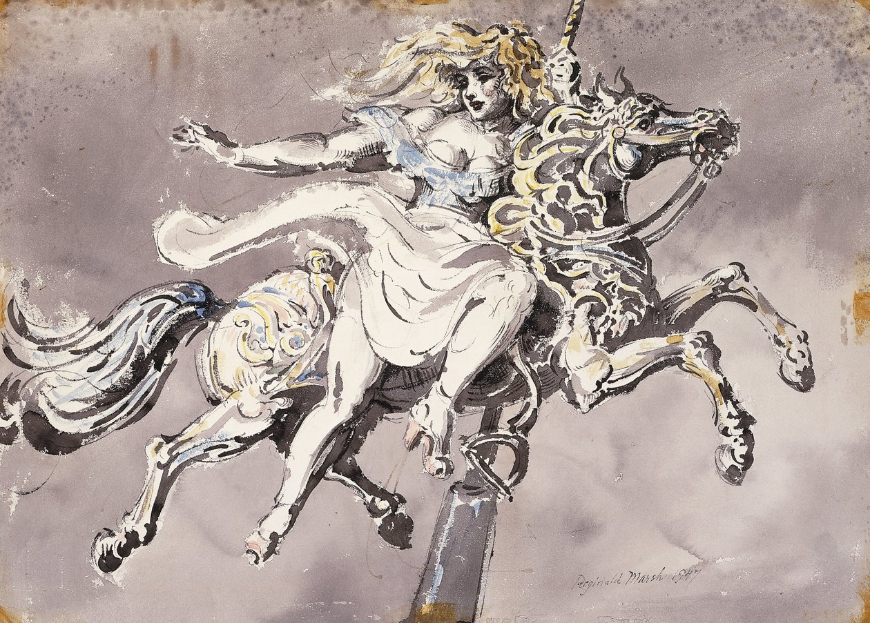 Körhinta alkotó: Reginald Marsh
