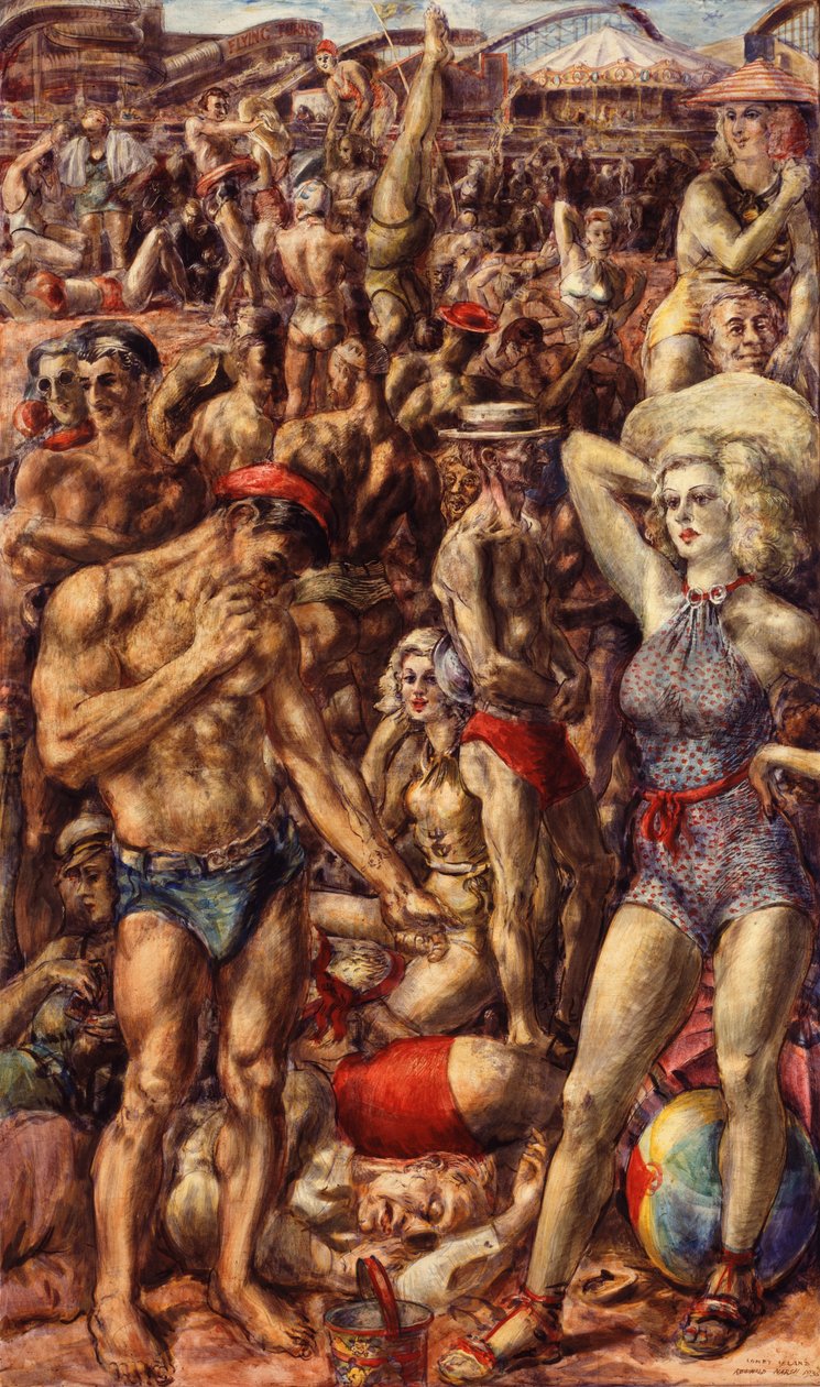 Coney Island alkotó: Reginald Marsh