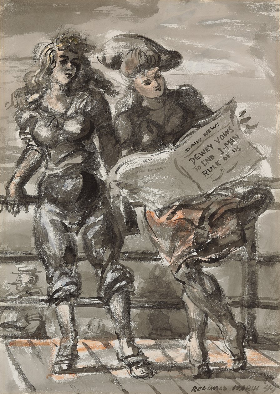 Napi hírek alkotó: Reginald Marsh