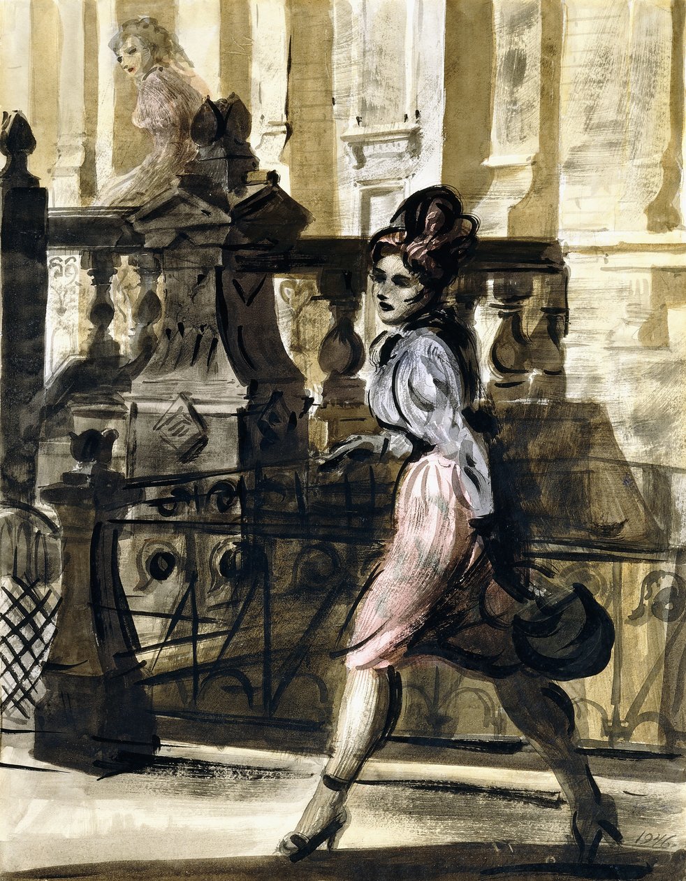 Belvárosi séta alkotó: Reginald Marsh