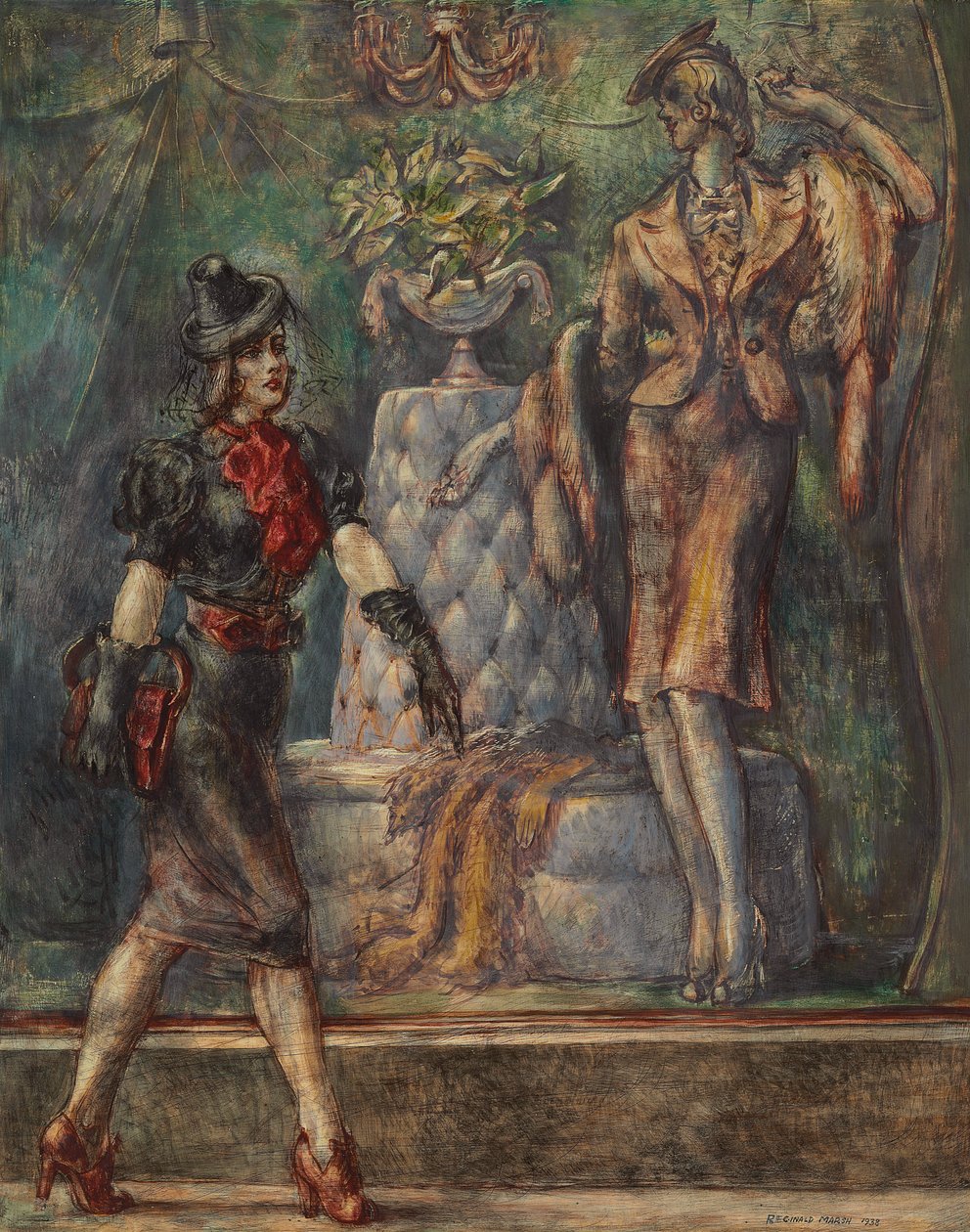 Ötödik sugárút alkotó: Reginald Marsh