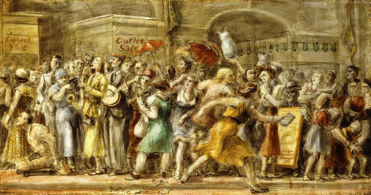 Tizennegyedik utca alkotó: Reginald Marsh