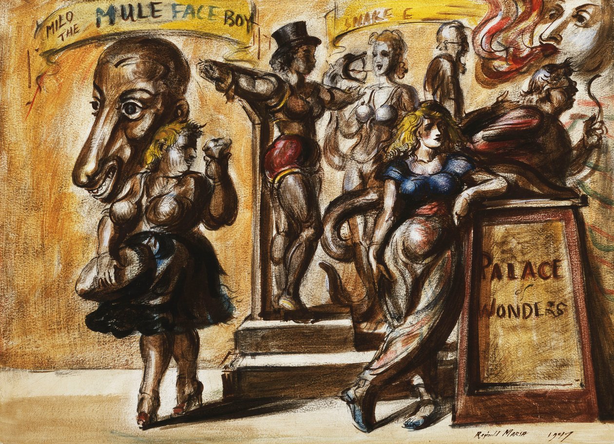 Csodák Palotája alkotó: Reginald Marsh