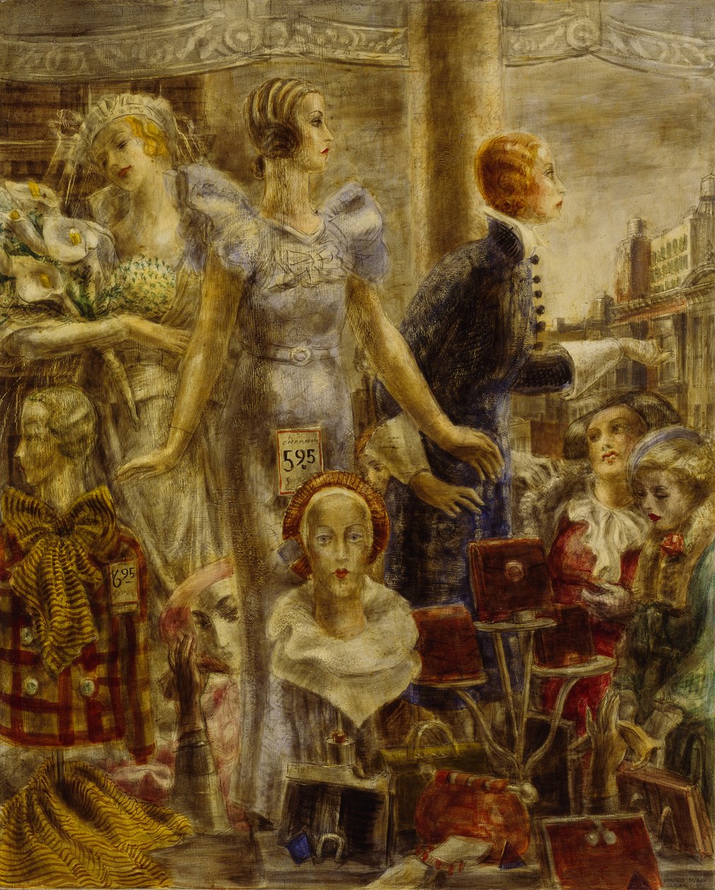 Ablak megjelenítése alkotó: Reginald Marsh