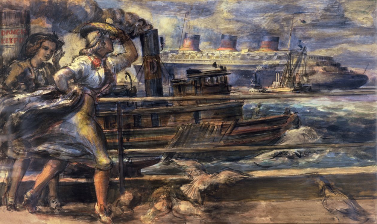 A Normandie alkotó: Reginald Marsh