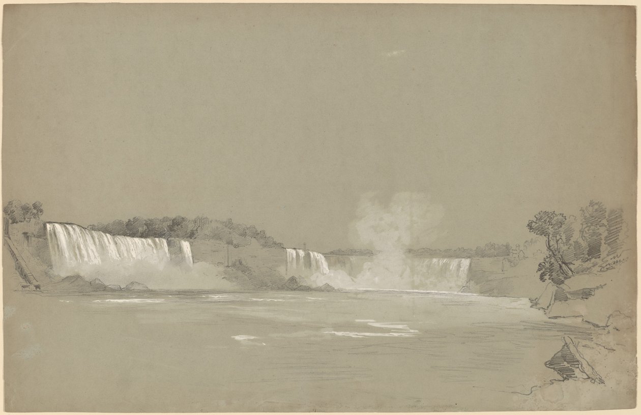 Niagara vízesés alkotó: Regis Francois Gignoux