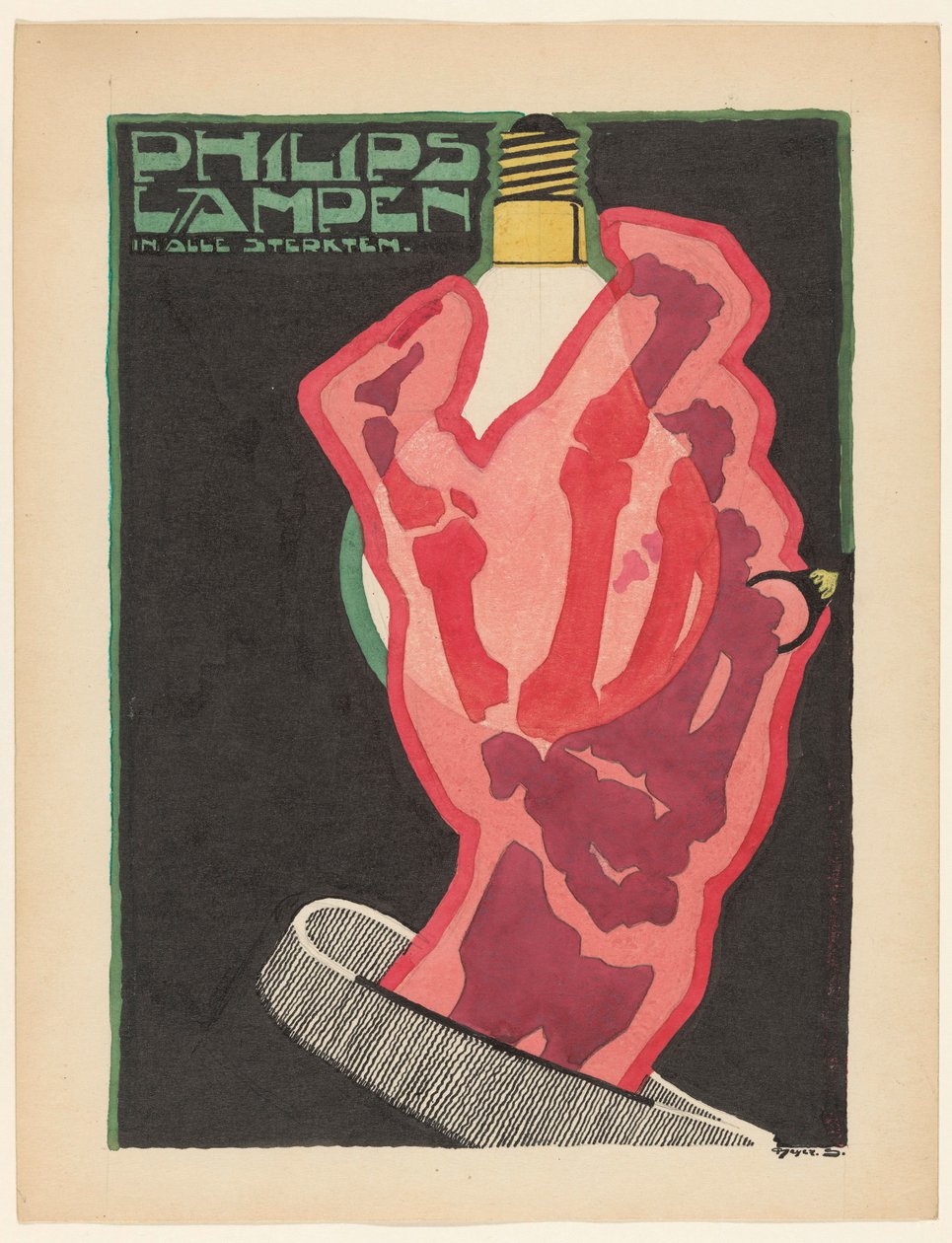Philips lámpák minden erősségben (eredeti cím a tárgyon) alkotó: Reijer Stolk (signed by artist)