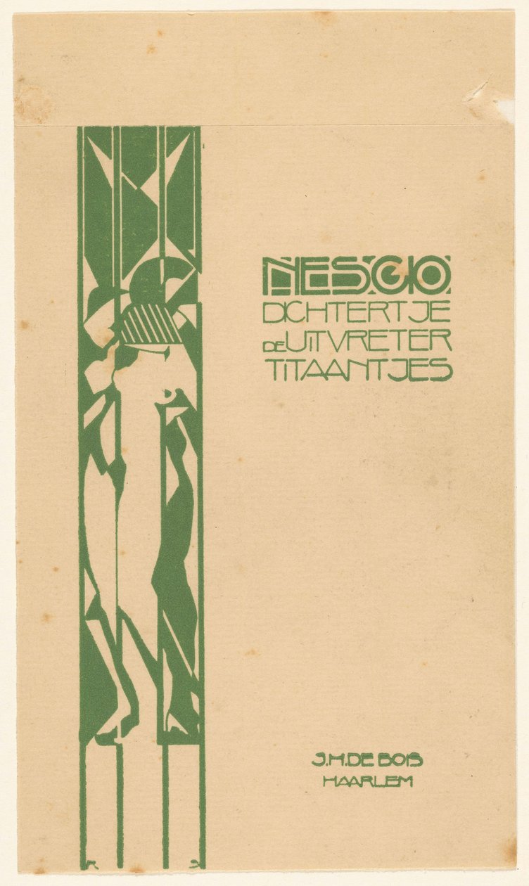 Zenekar tervezése: Nescio, Dichtertje, a zabáló és titánok, 1918 alkotó: Reijer Stolk