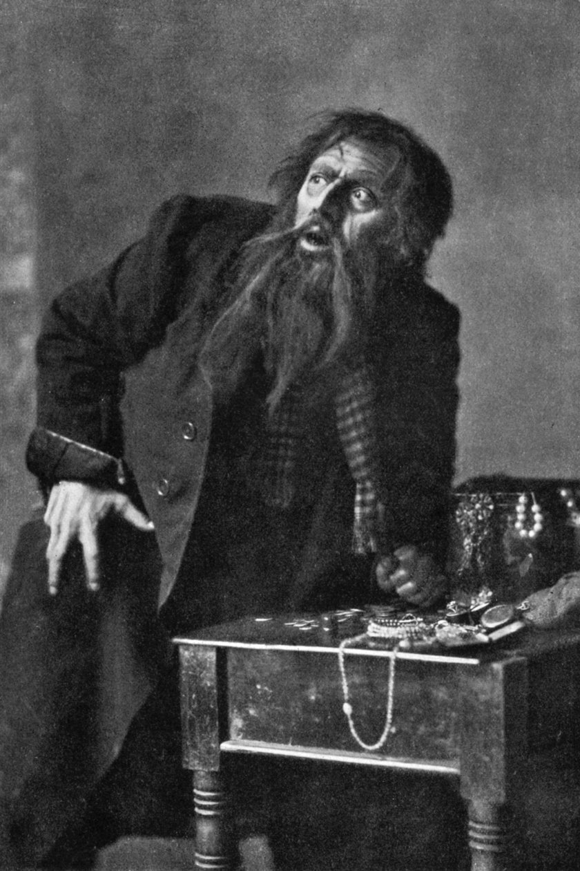 Bransby Williams 1870-1961, színész, 1911-1912. alkotó: Reinhold Thiele