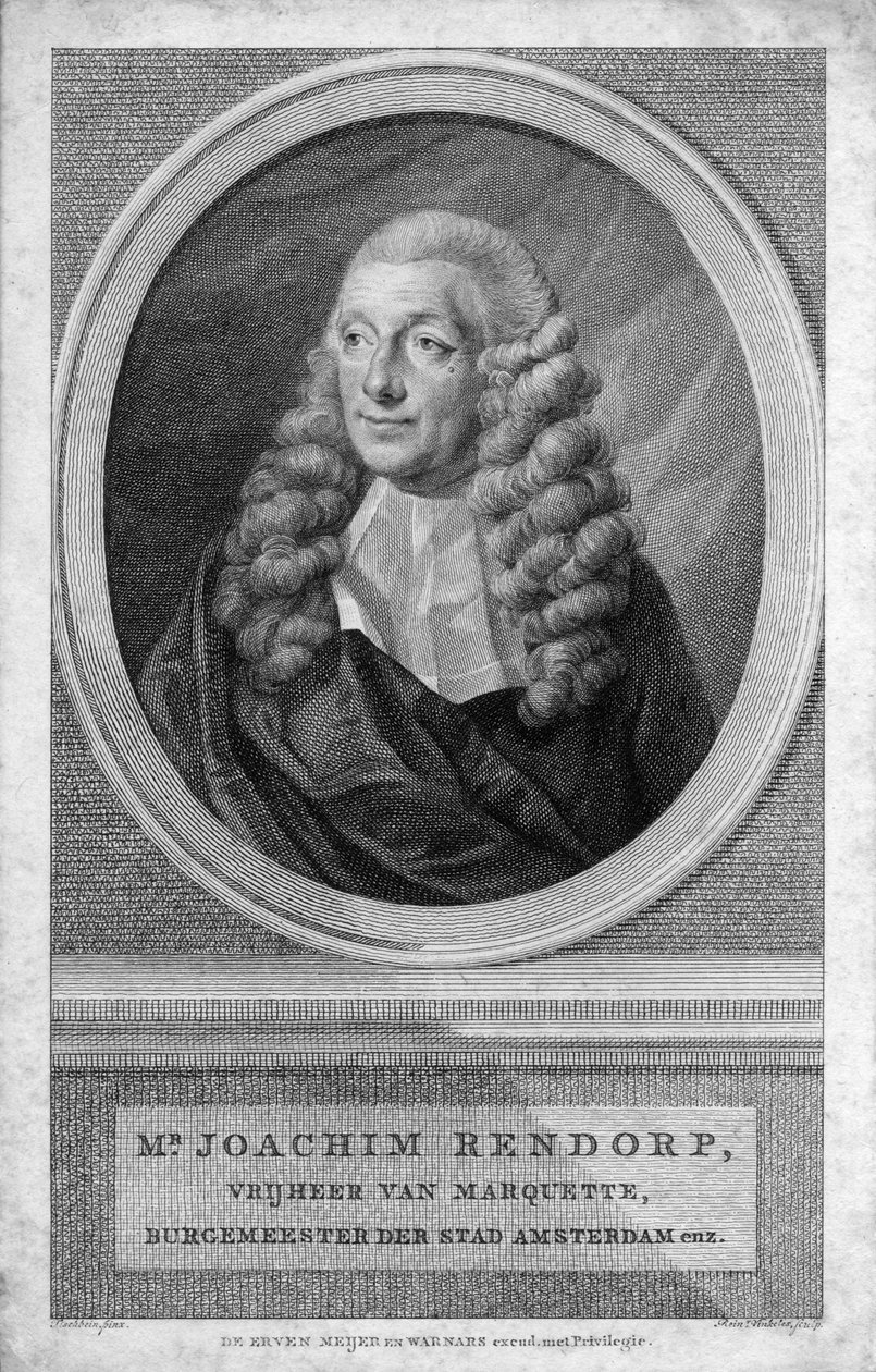 vésett portré alkotó: Reinier Vinkeles August