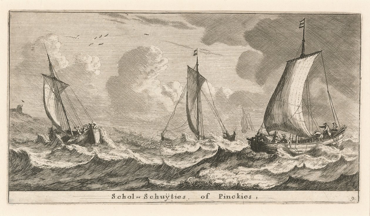 "Scholshuiten" vagy "Pinken" alkotó: Reinier Nooms, called Zeeman