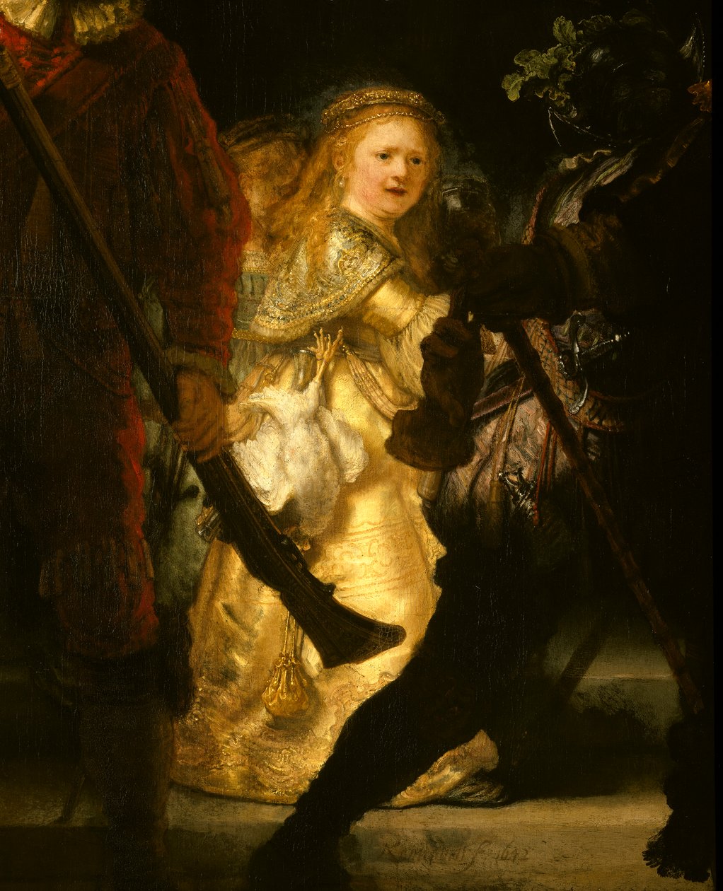 Frans Banning Cocq és Willem van Ruytenburch társasága alkotó: Rembrandt van Rijn