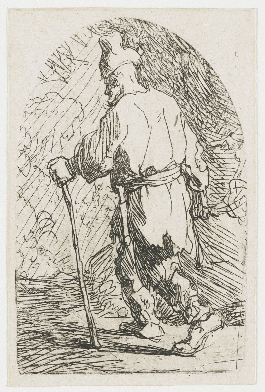 A repülés Egyiptomba alkotó: Rembrandt van Rijn