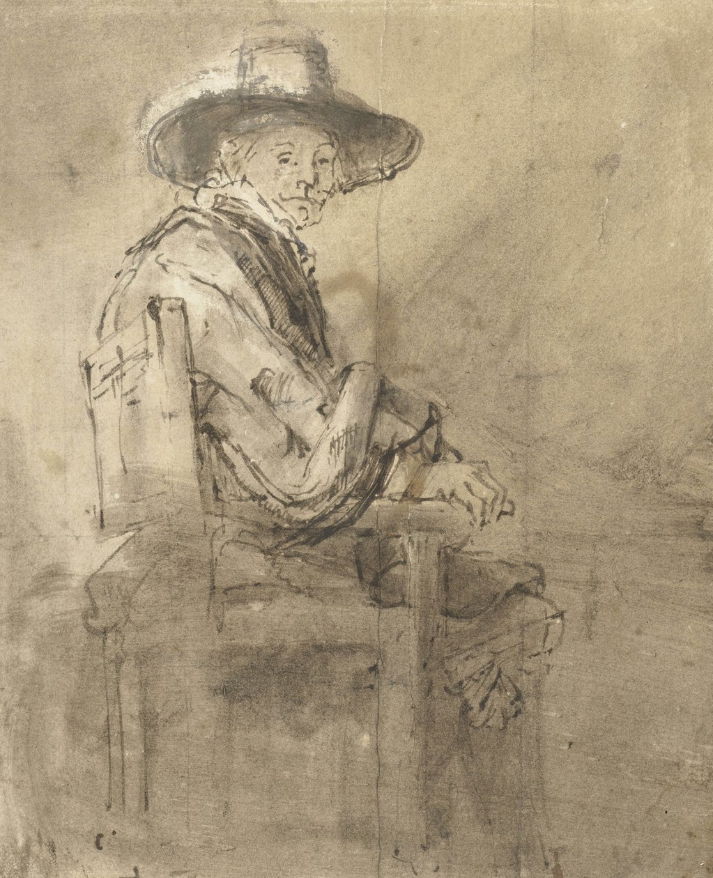 Ülő szindikus: Jacob van Loon, 1661-62 körül alkotó: Rembrandt van Rijn