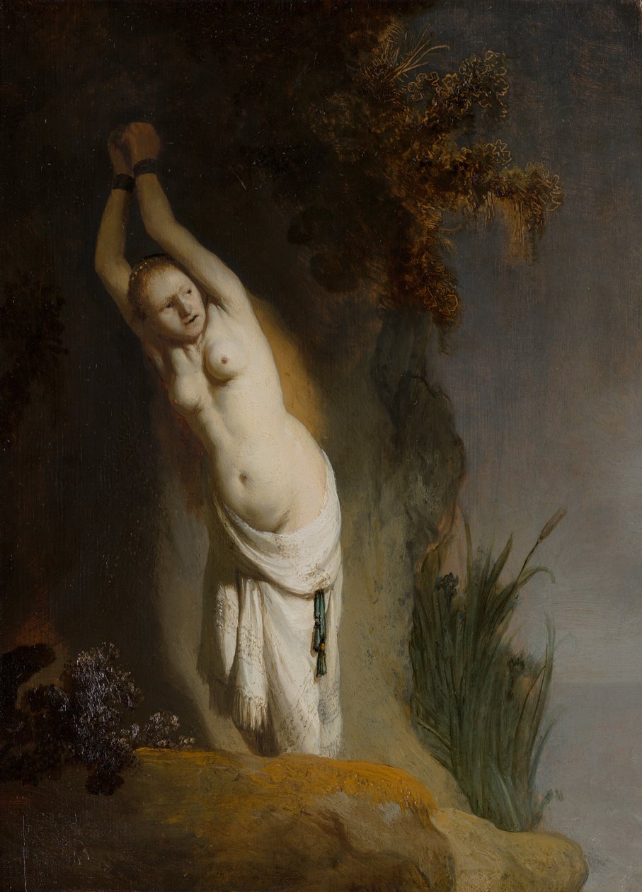 Androméda, 1630 körül alkotó: Rembrandt van Rijn