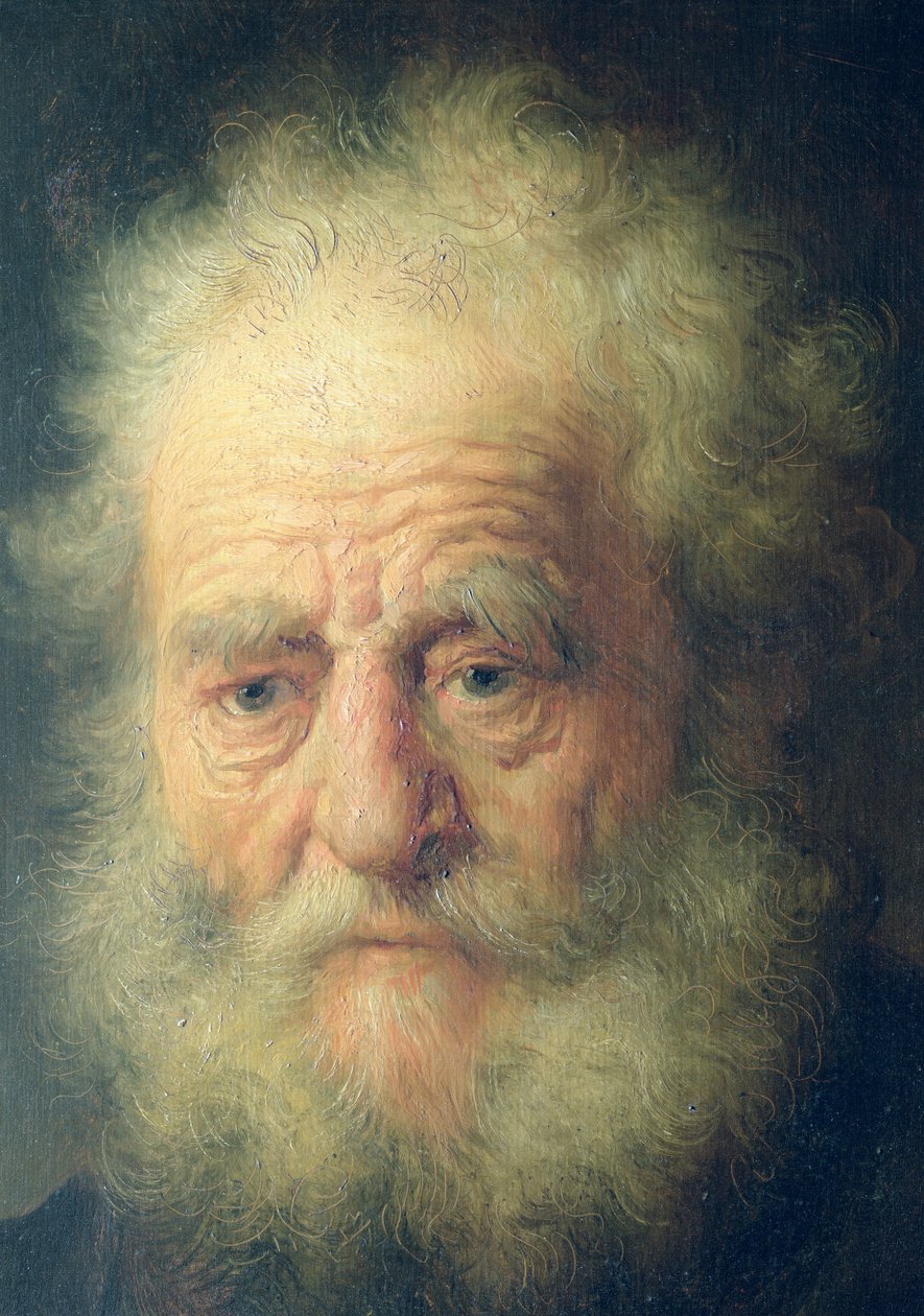 Egy öregember mellképe aranylánccal (részlet) alkotó: Rembrandt van Rijn