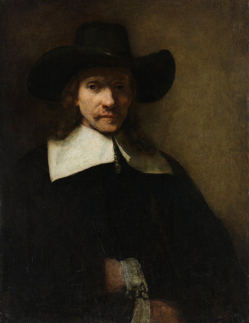 Férfi portréja, 1655-60 körül alkotó: Rembrandt van Rijn