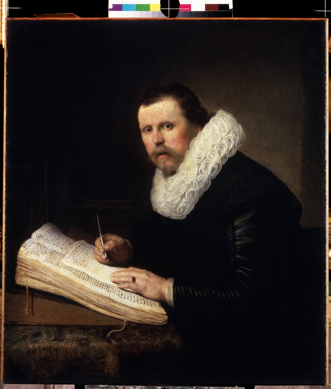 Tudós portréja, 1631 alkotó: Rembrandt van Rijn