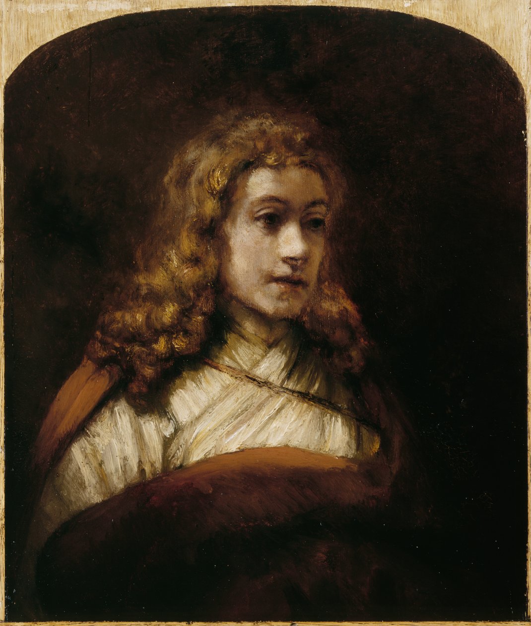 Titus, Rembrandts fia, 1660 körül alkotó: Rembrandt van Rijn