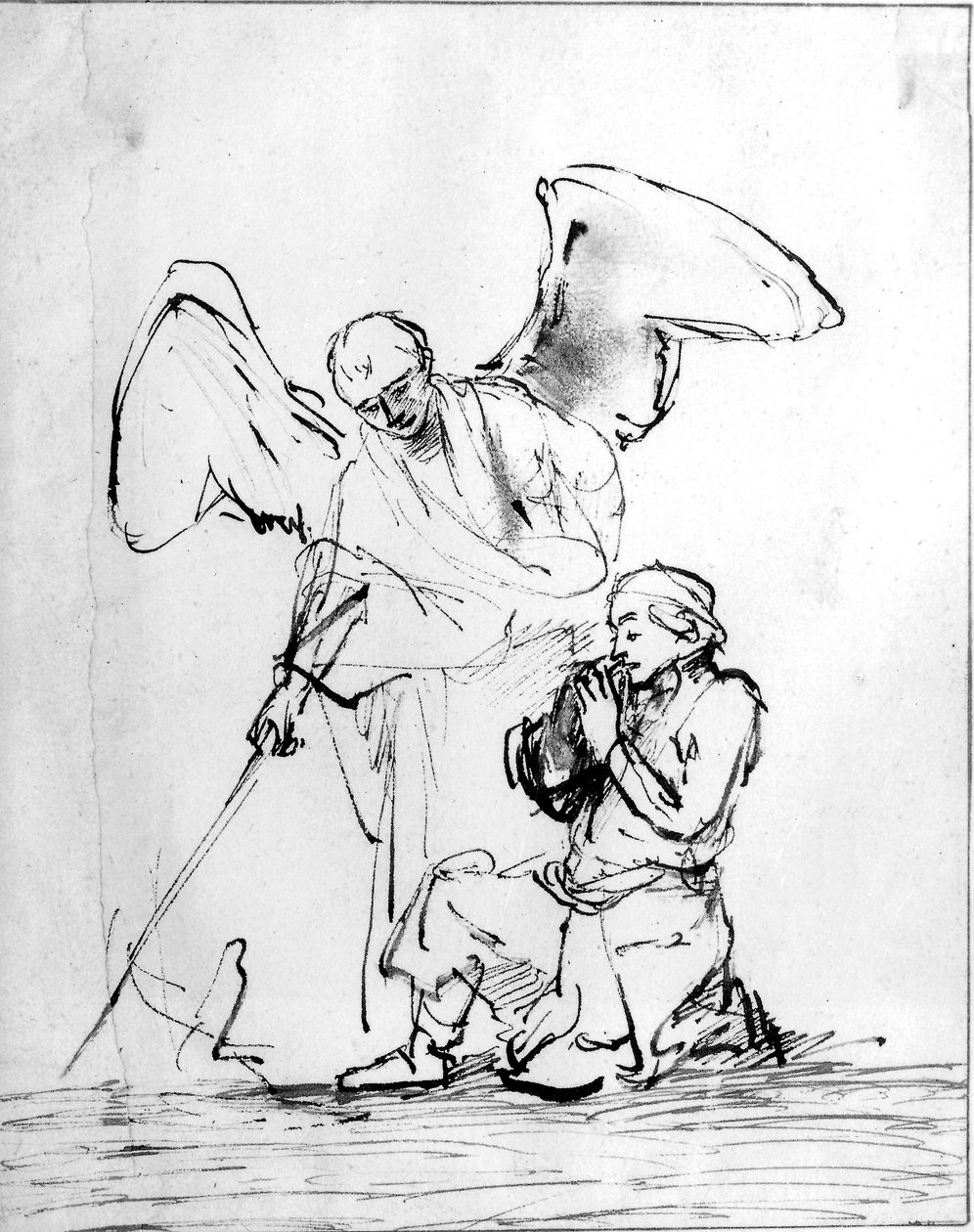 Tóbiás és az angyal alkotó: Rembrandt van Rijn