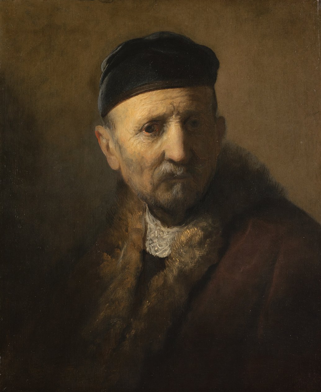 Egy öregember Tronie, 1630-1631 alkotó: Rembrandt van Rijn