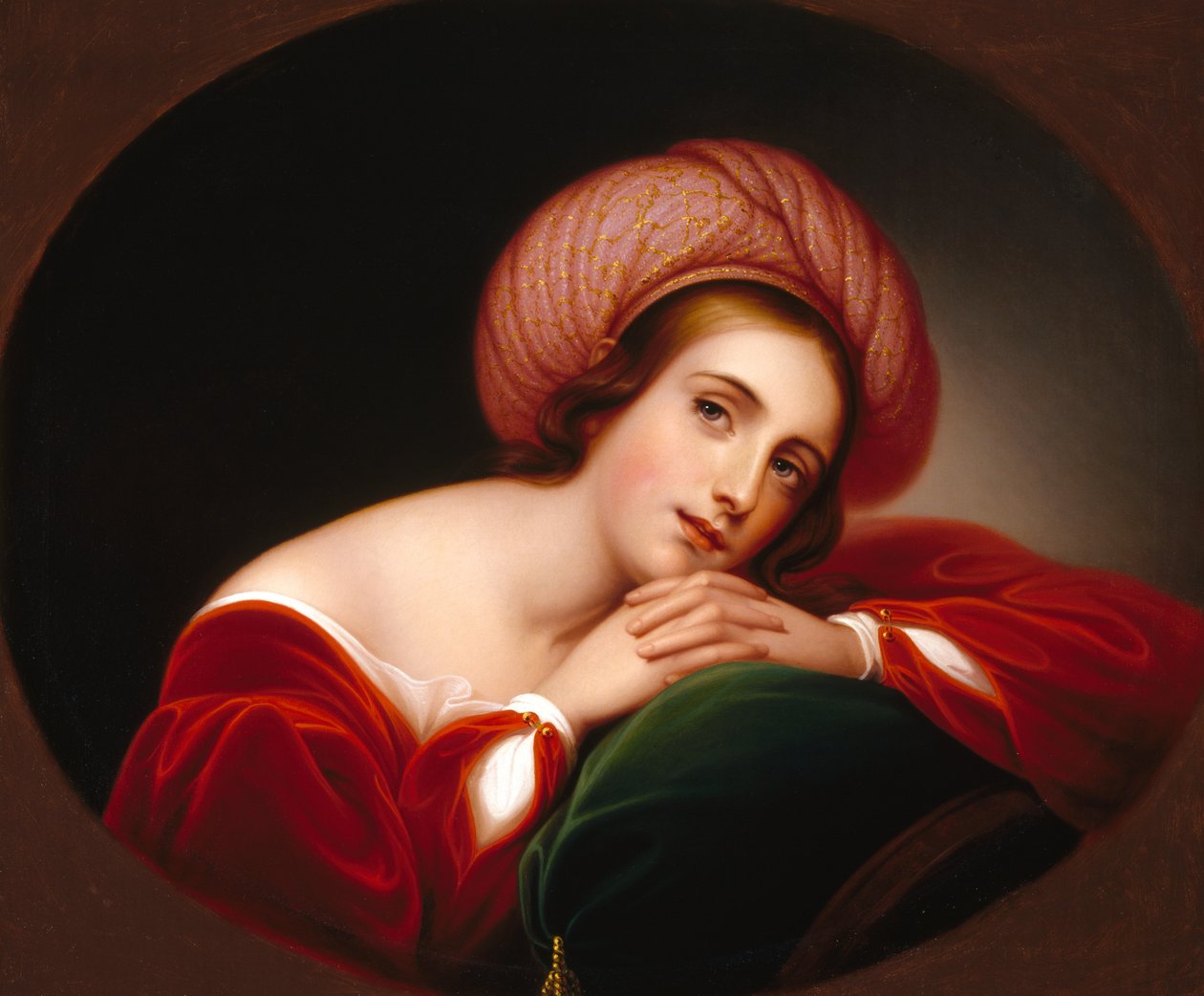 Idealizált portré, 1845 körül alkotó: Rembrandt Peale