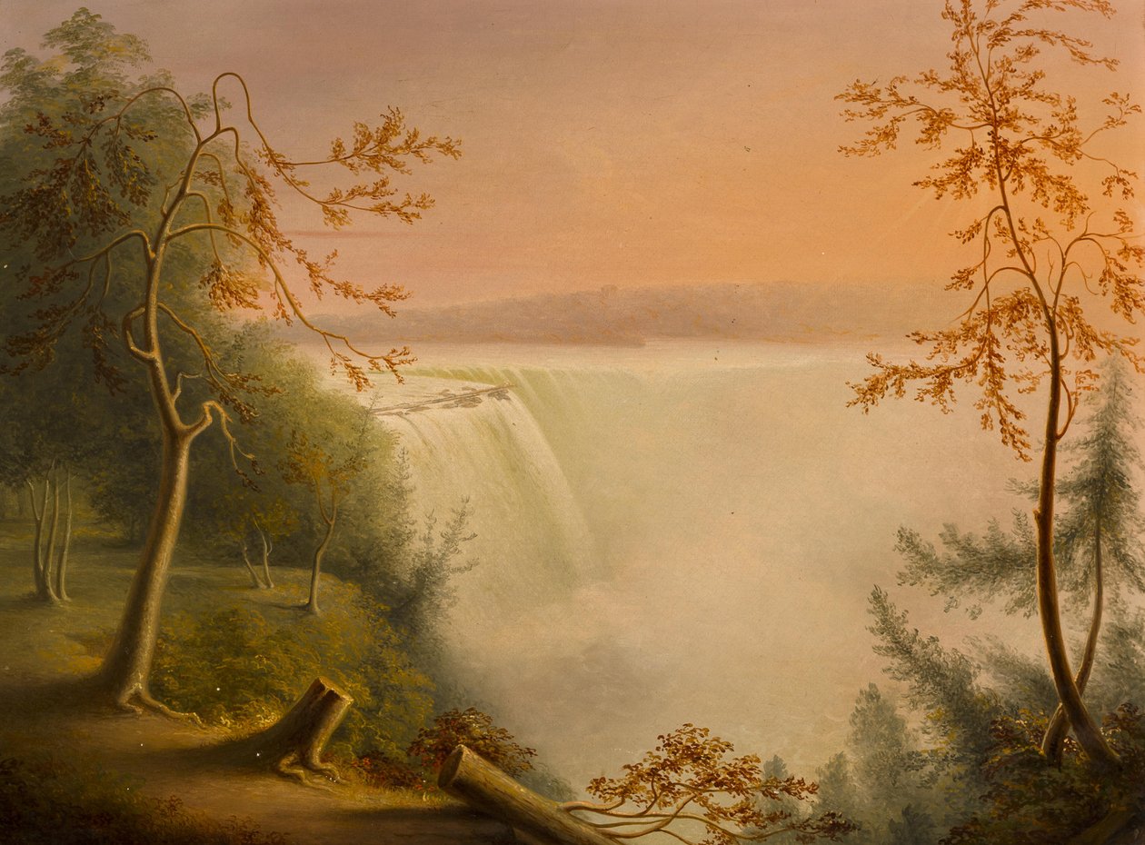 Niagara vízesés alkotó: Rembrandt Peale