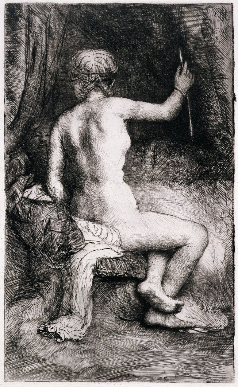 AD.12.39-153 A nyílvessző, 1661 alkotó: Rembrandt van Rijn