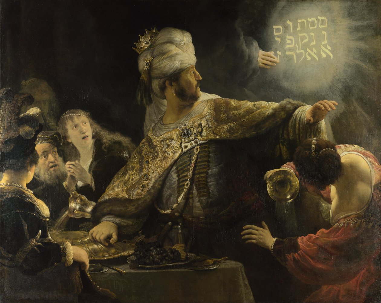 Belsazár ünnepe alkotó: Rembrandt van Rijn