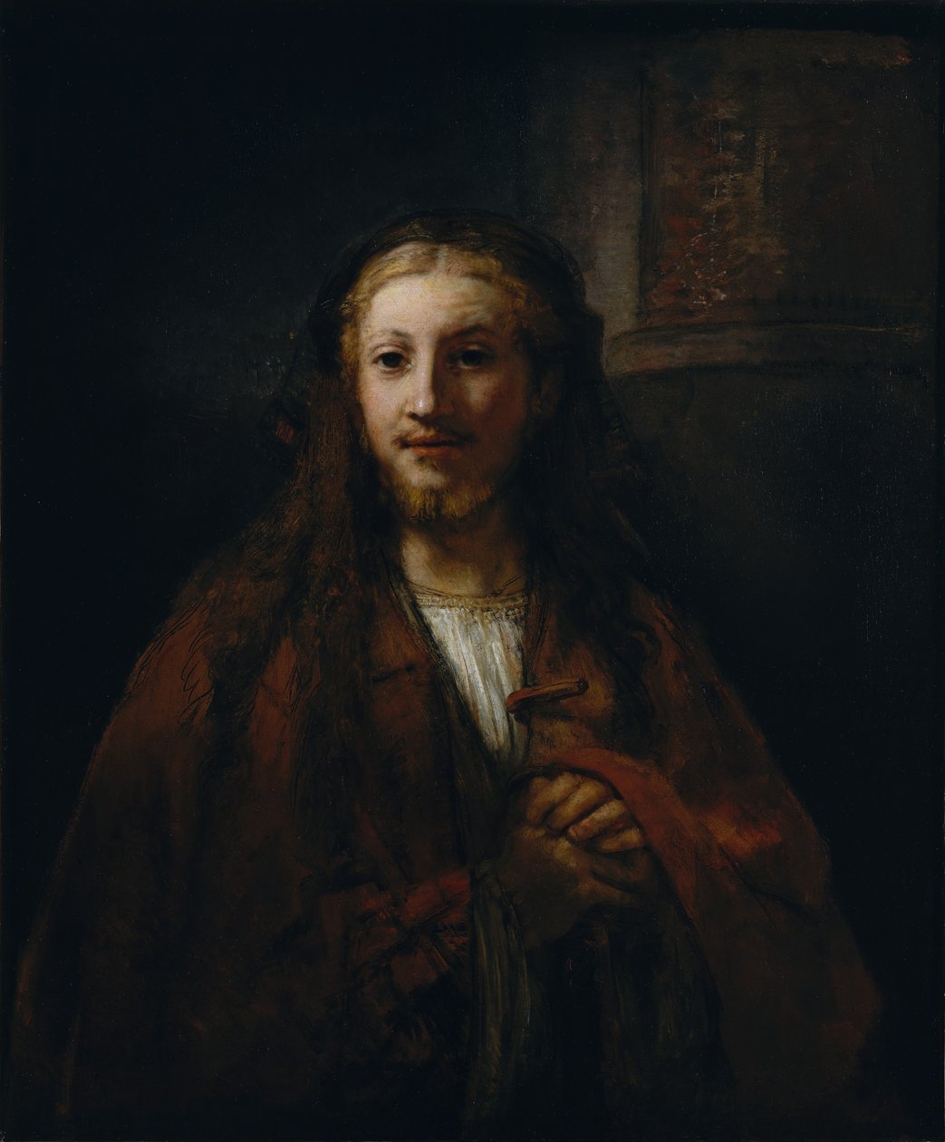 Krisztus személyzettel alkotó: Rembrandt van Rijn